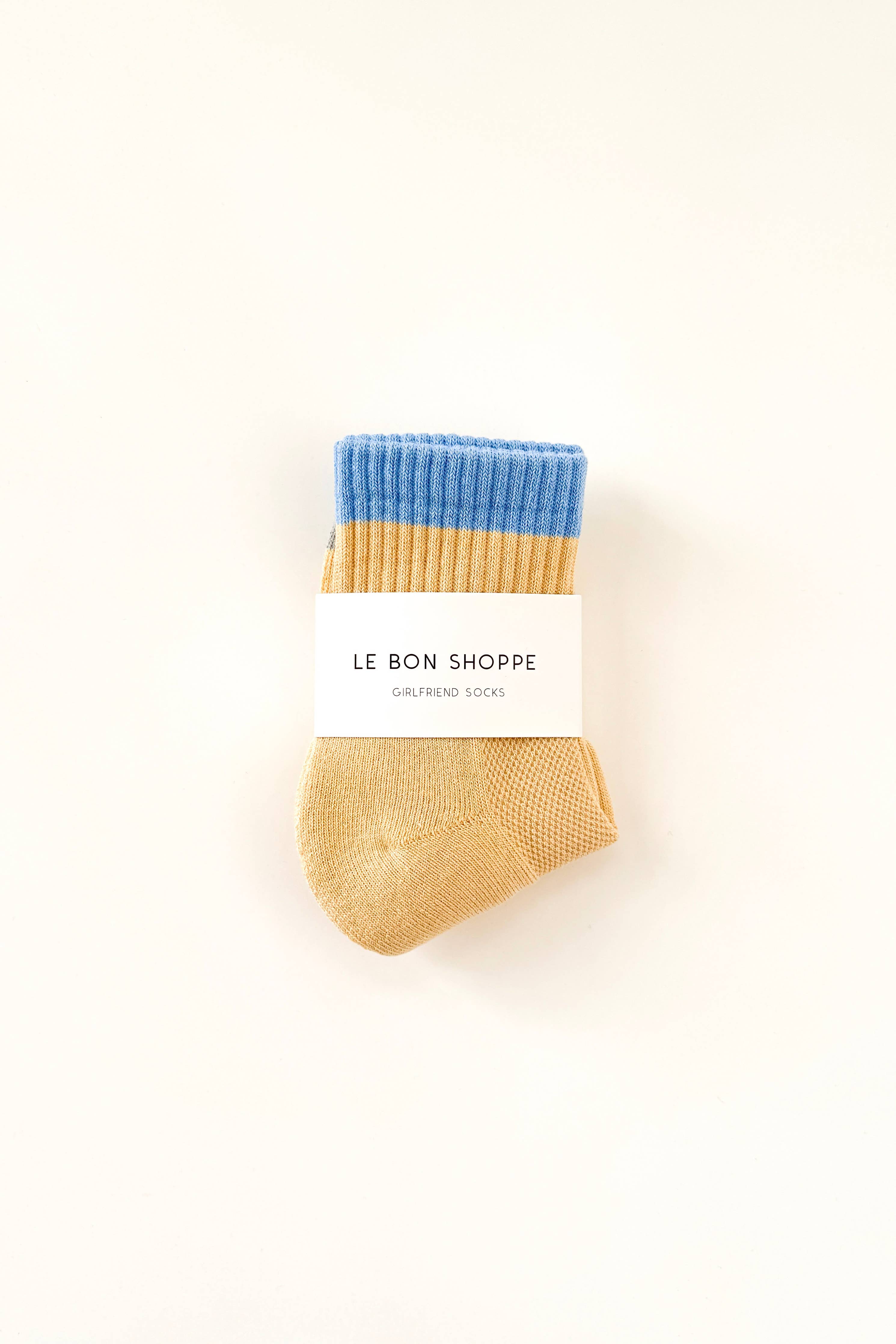 Colour Block Girlfriend Socks