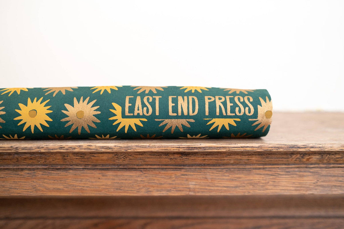 Festive Gift Wrap in Winter's Bloom