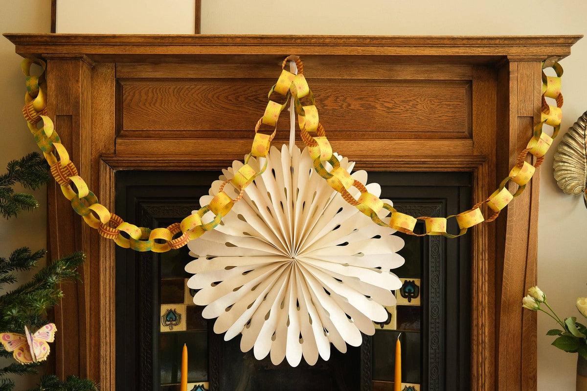 Yellow and Green Paper Chain Kit