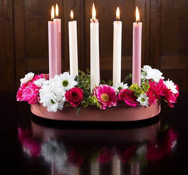 Eco Dinner Candle - Pearl White