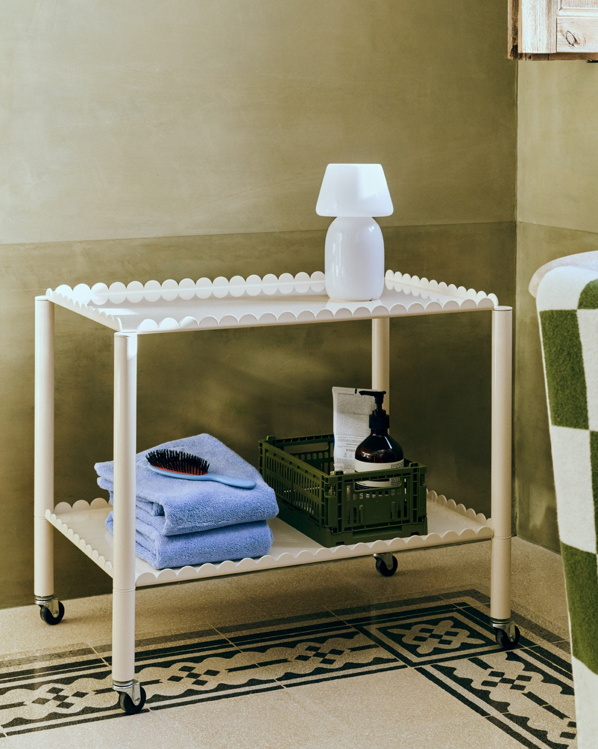 Arcs Trolley High-Eggshell