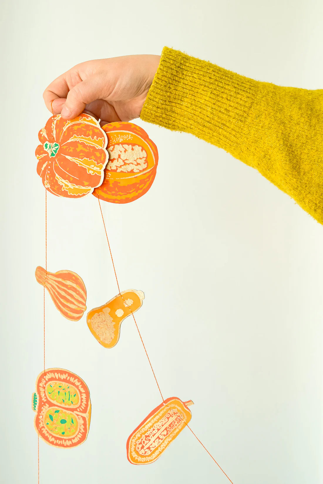 Garlands: Squash Sewn