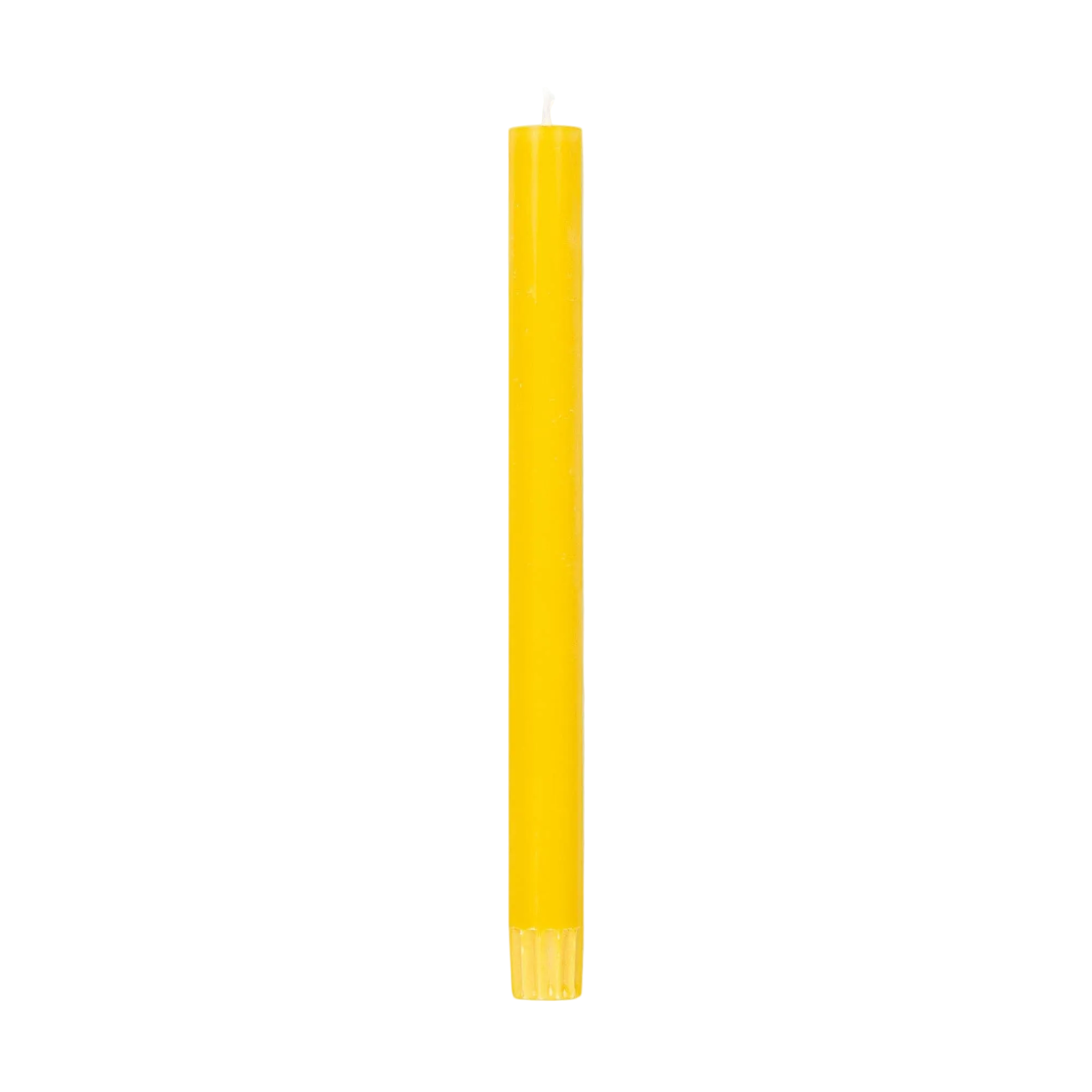 Bunting Yellow Eco Dinner Candles