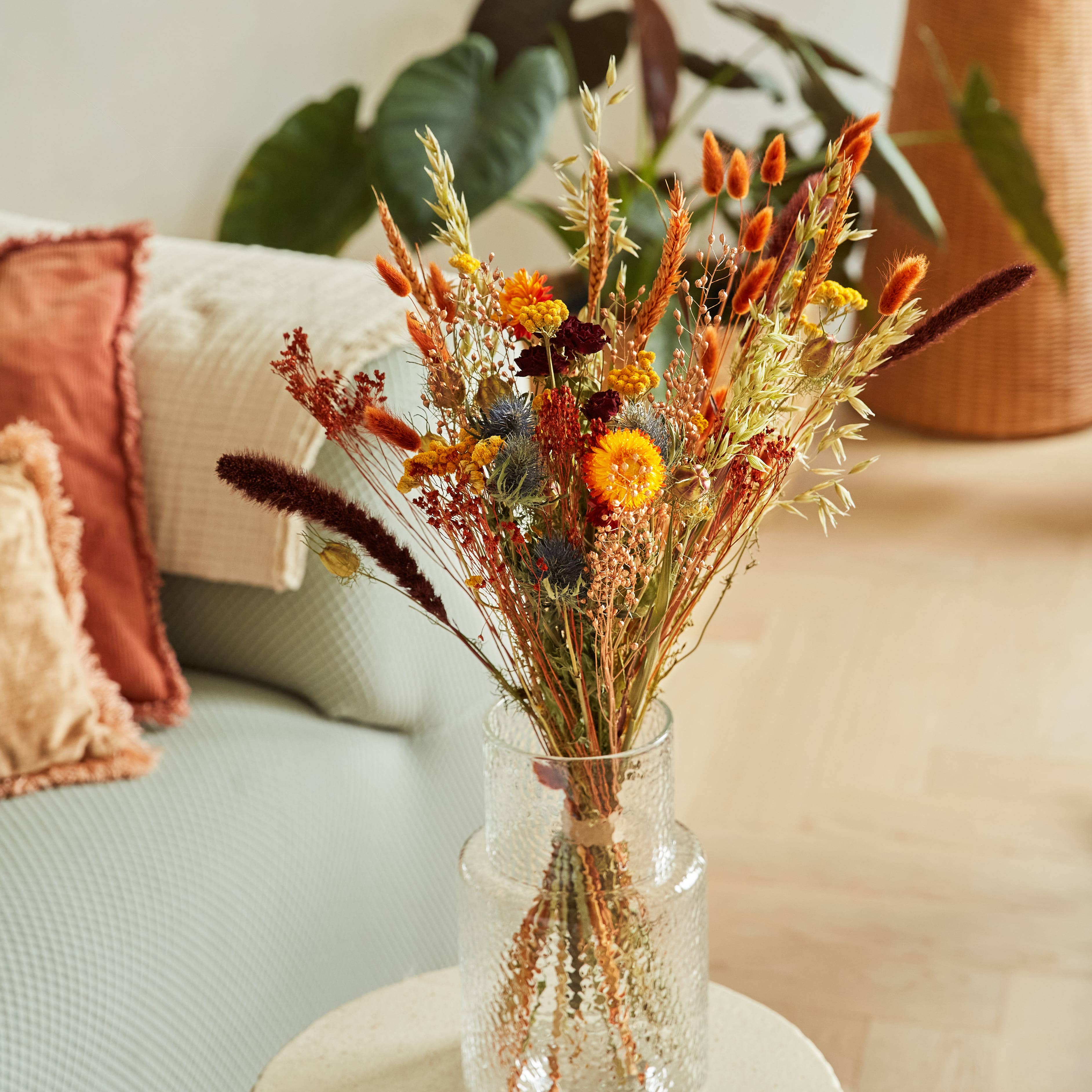 Dried Flowers - Field Bouquet Harvest Sunset