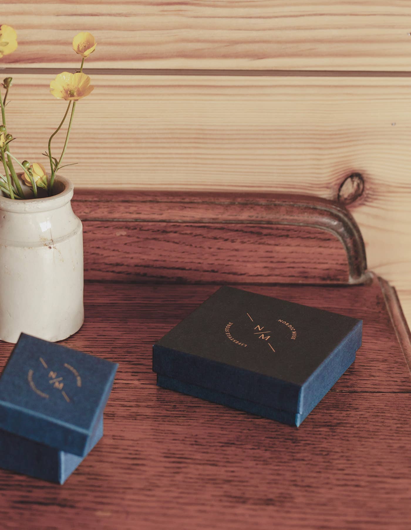 Gold Dainty Stone Necklace, Waterproof