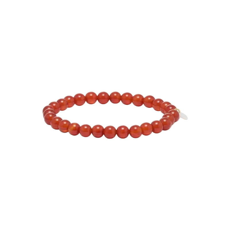 Essential Red Jade Stretch Bracelet