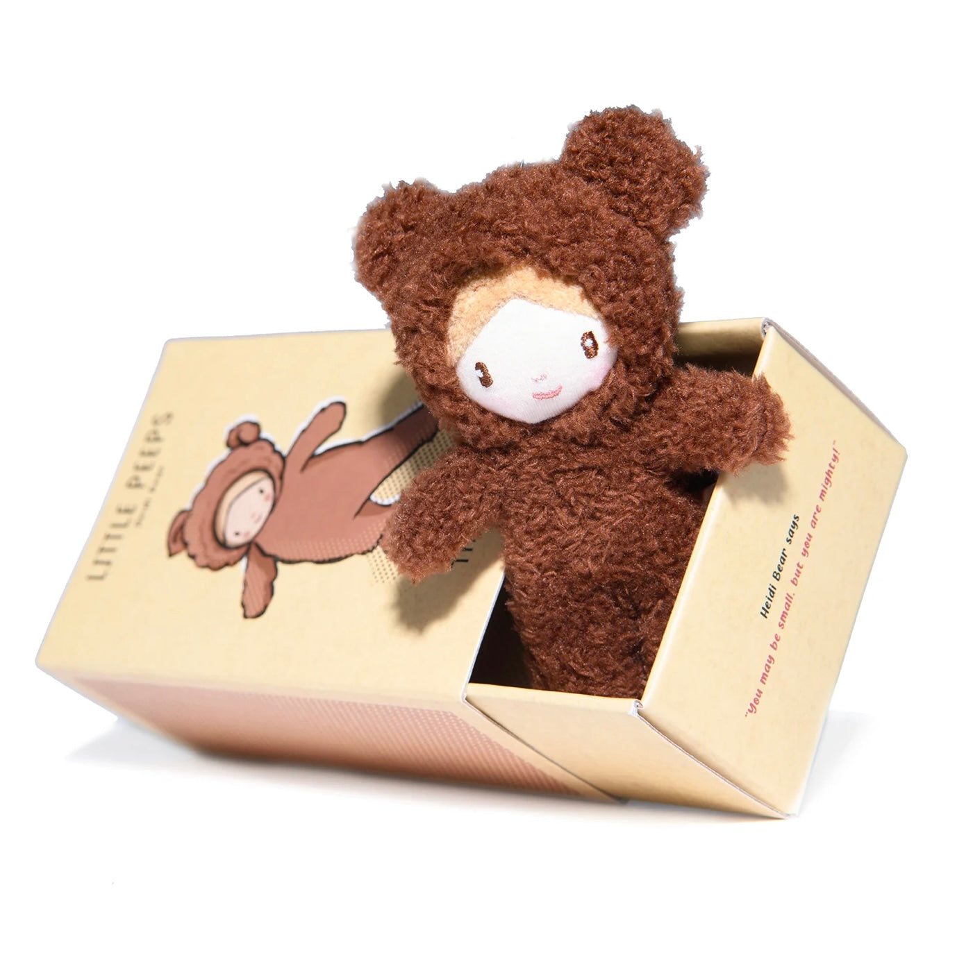 Little Peeps Heidi Bear - Matchbox doll 12cm