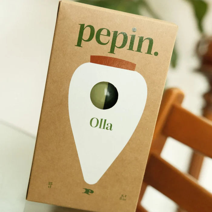 Olla - Green Striped