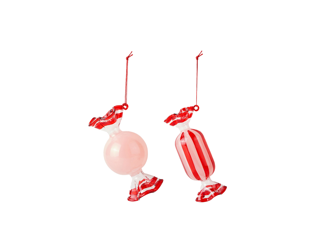 Candy Ornaments - Set of 2