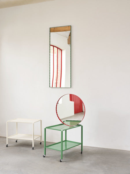 Jade Green Arcs Trolley - Short