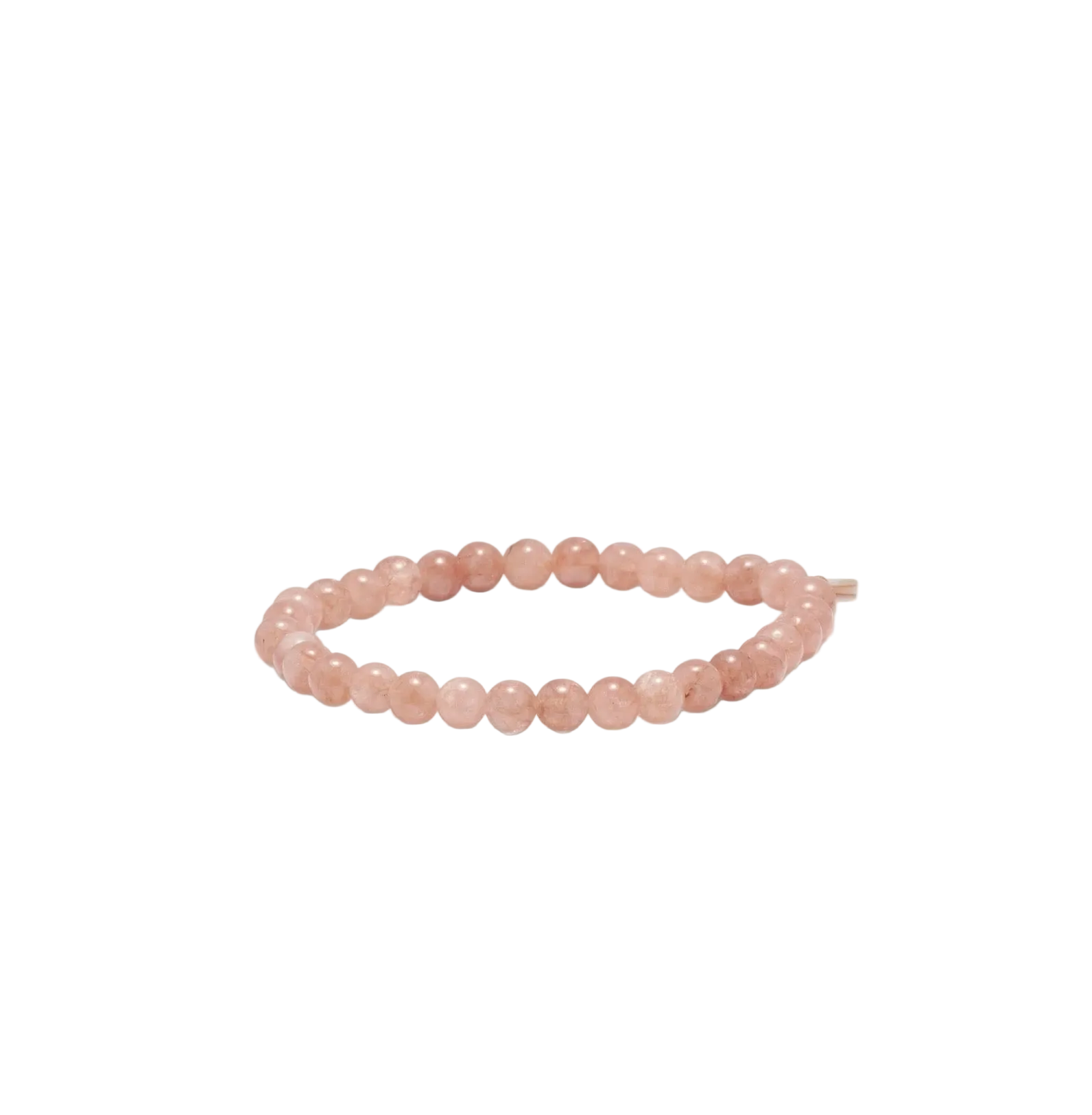 Essential sunstone Jade Stretch Bracelet