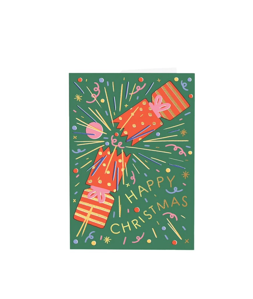 Happy Christmas Cracker Card