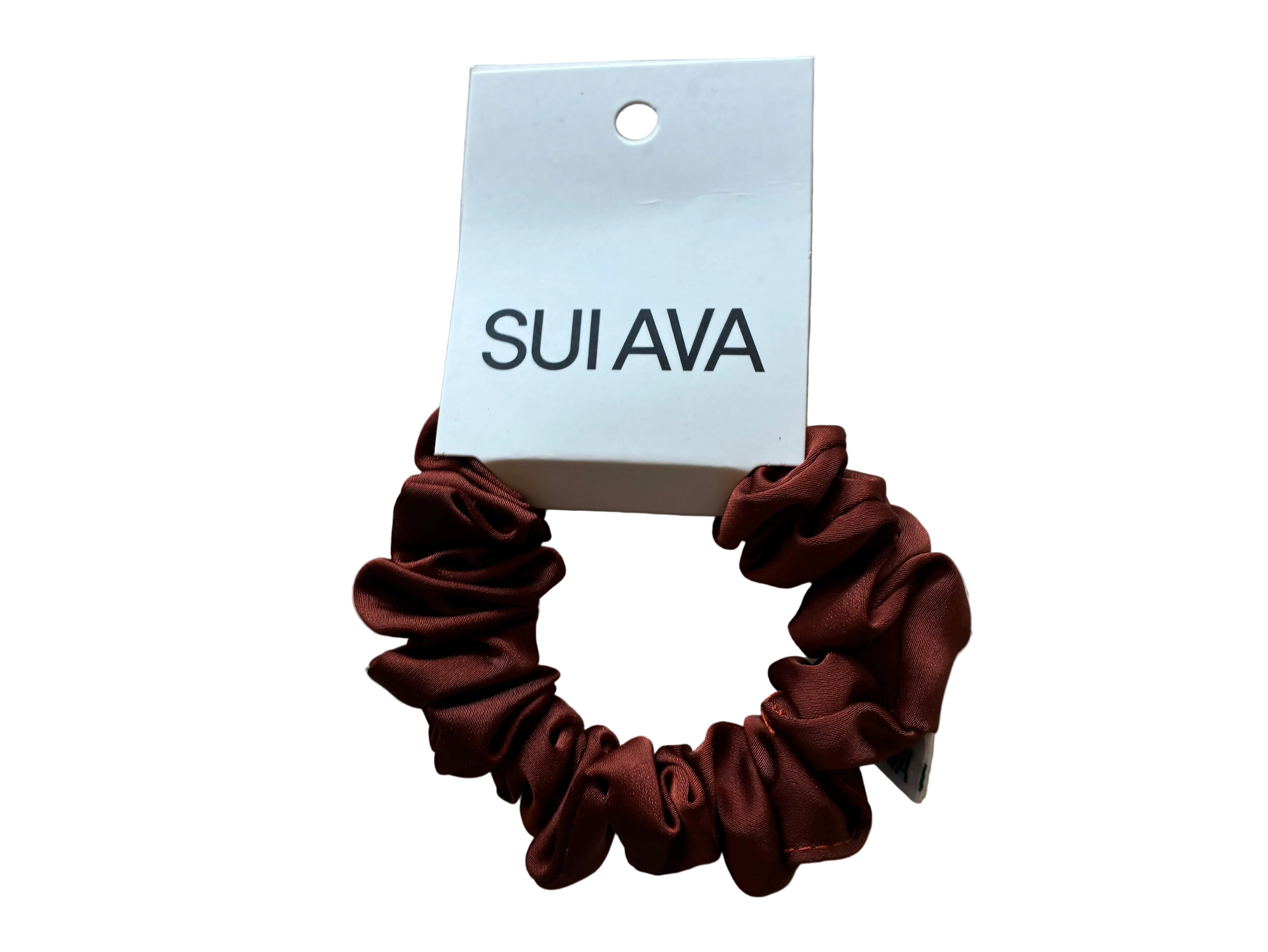 Ruched Ribbon Scrunchie