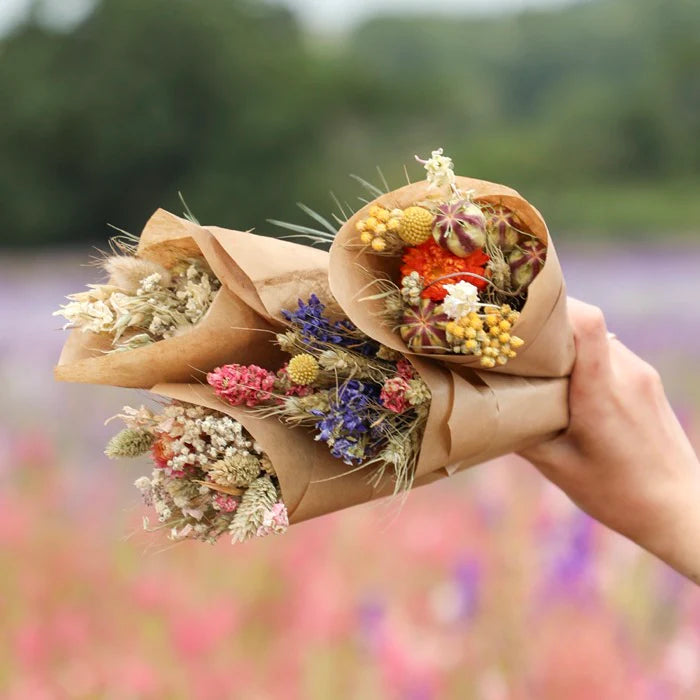 Mini Dried Flower Bouquet