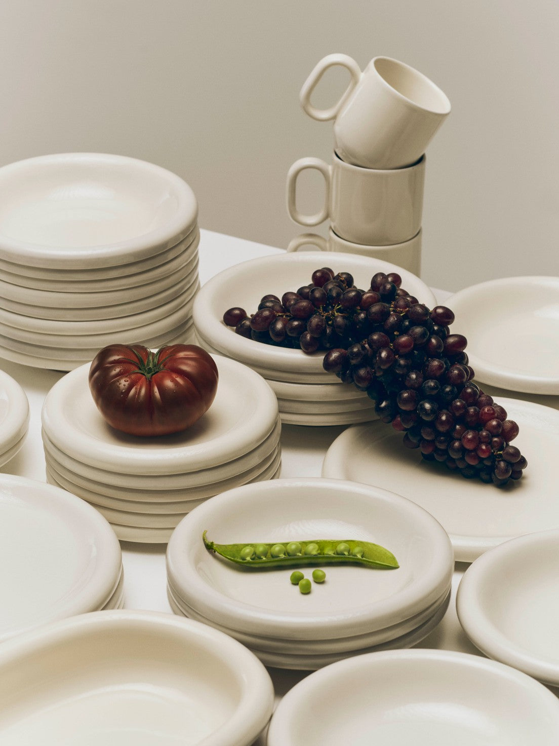 Off White Barro Bowls - Set of two