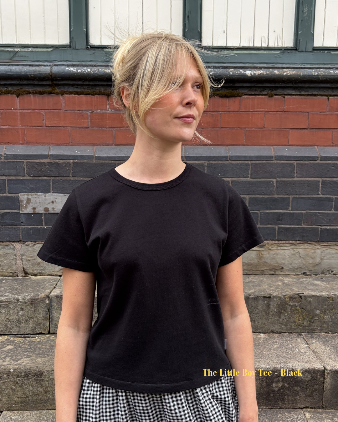 The Little Boy Tee - Black