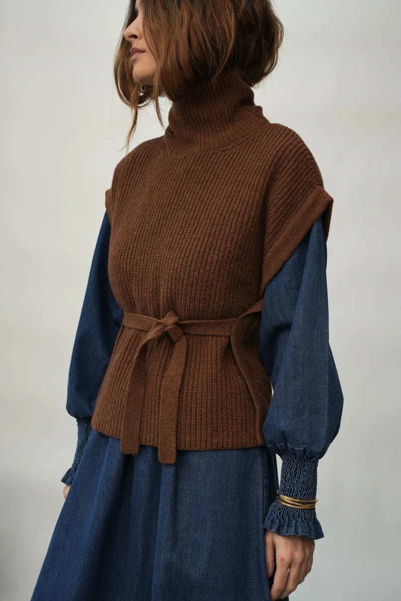 Kanon Recycled Wool Knitted Vest