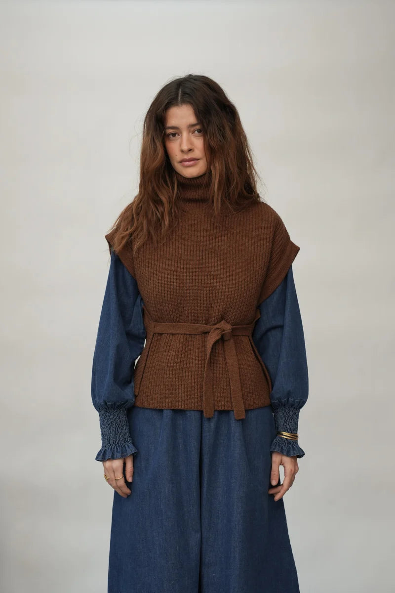 Kanon Recycled Wool Knitted Vest