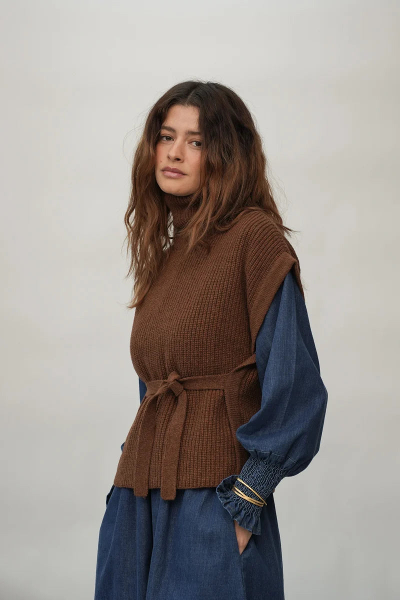 Kanon Recycled Wool Knitted Vest
