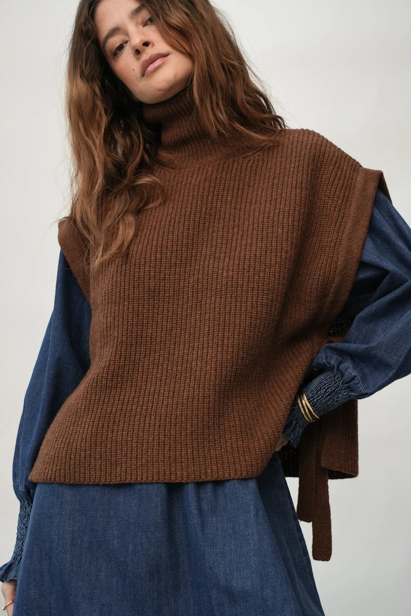 Kanon Recycled Wool Knitted Vest