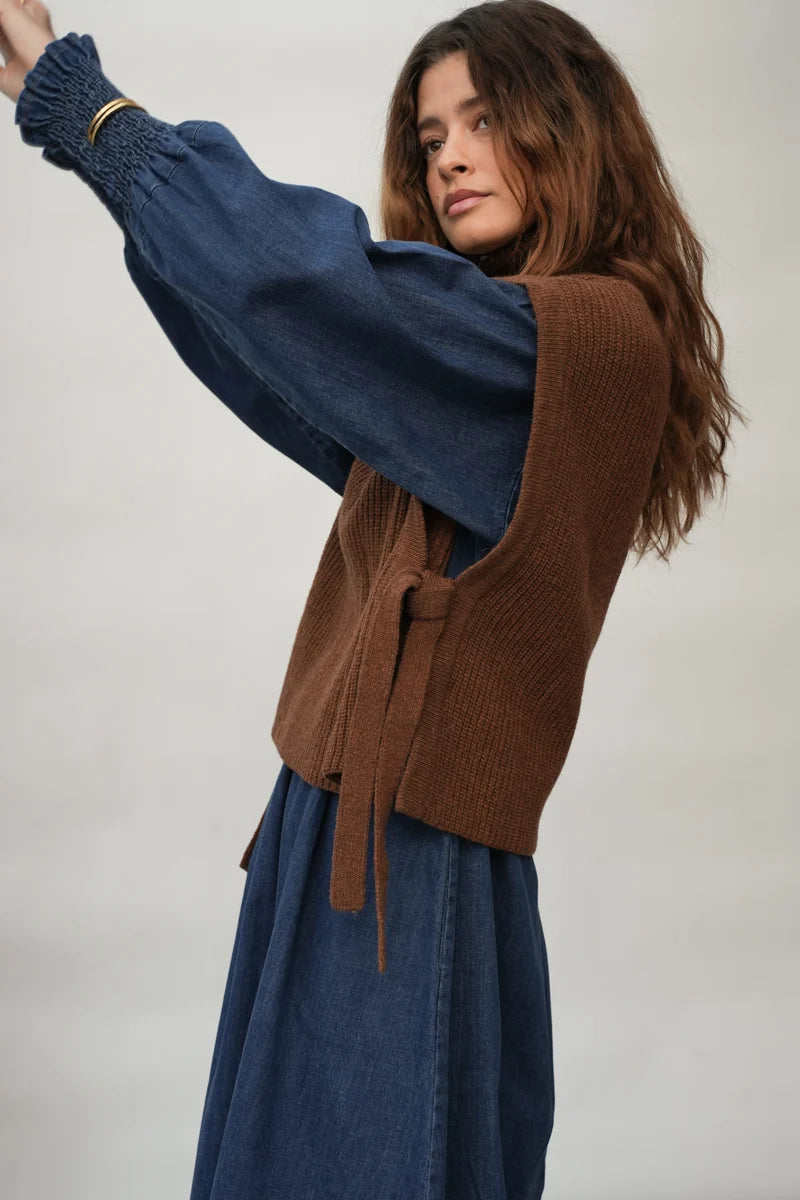 Kanon Recycled Wool Knitted Vest