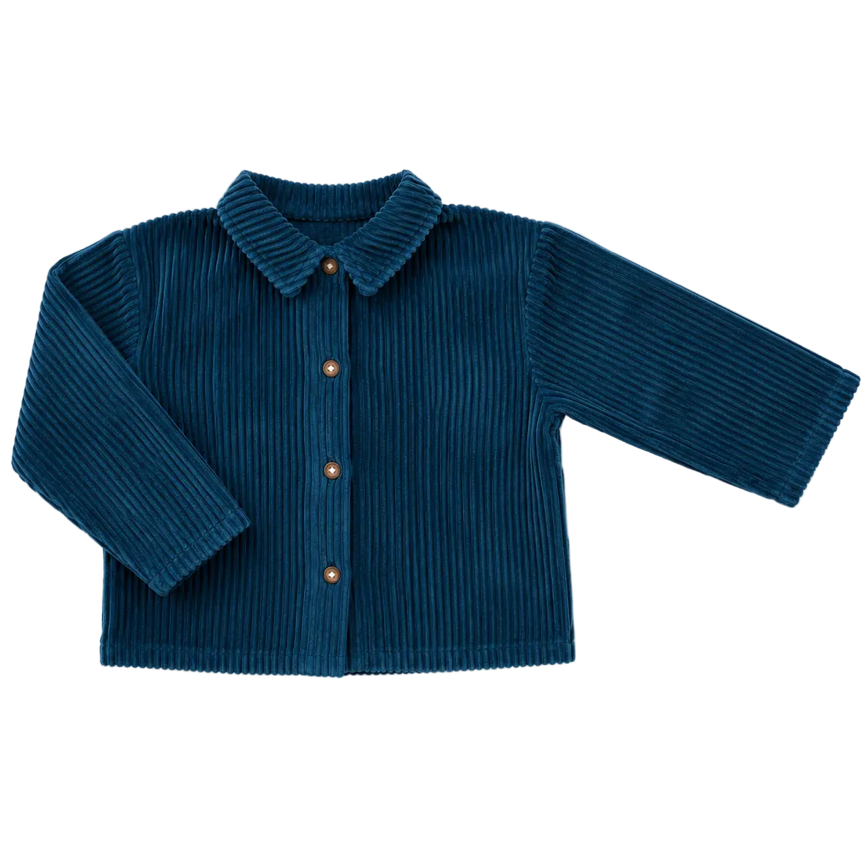 Blouse Cassis Velour - Dress Blue