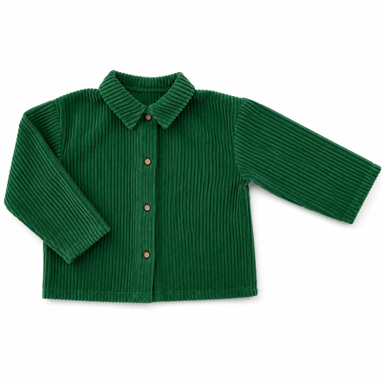 Blouse Cassis Velour - Medium Green