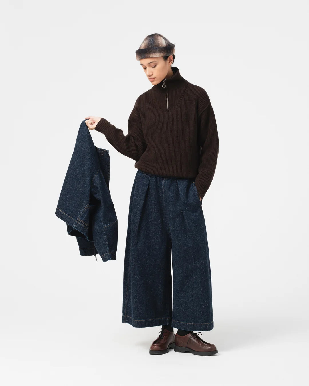 Nirvana Pants Neppy Denim - Indigo