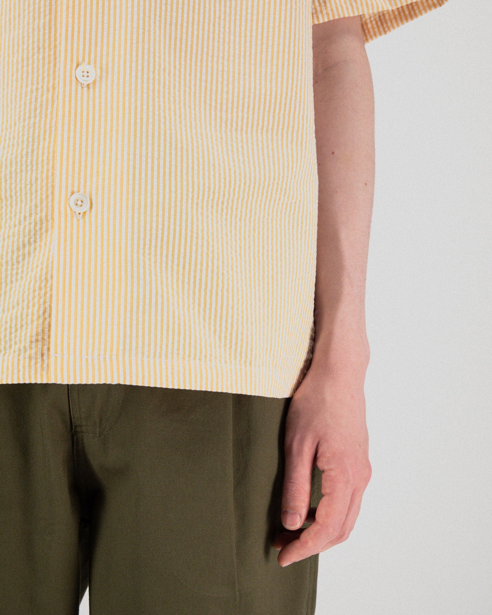 Cocktail D'Amore Shirt - Seersucker - Butter in the Sun