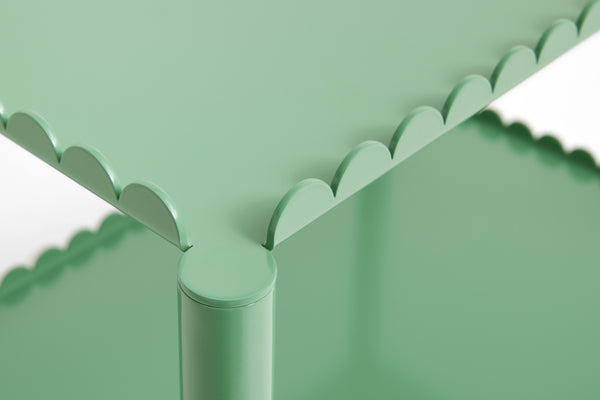 Jade Green Arcs Trolley - Short