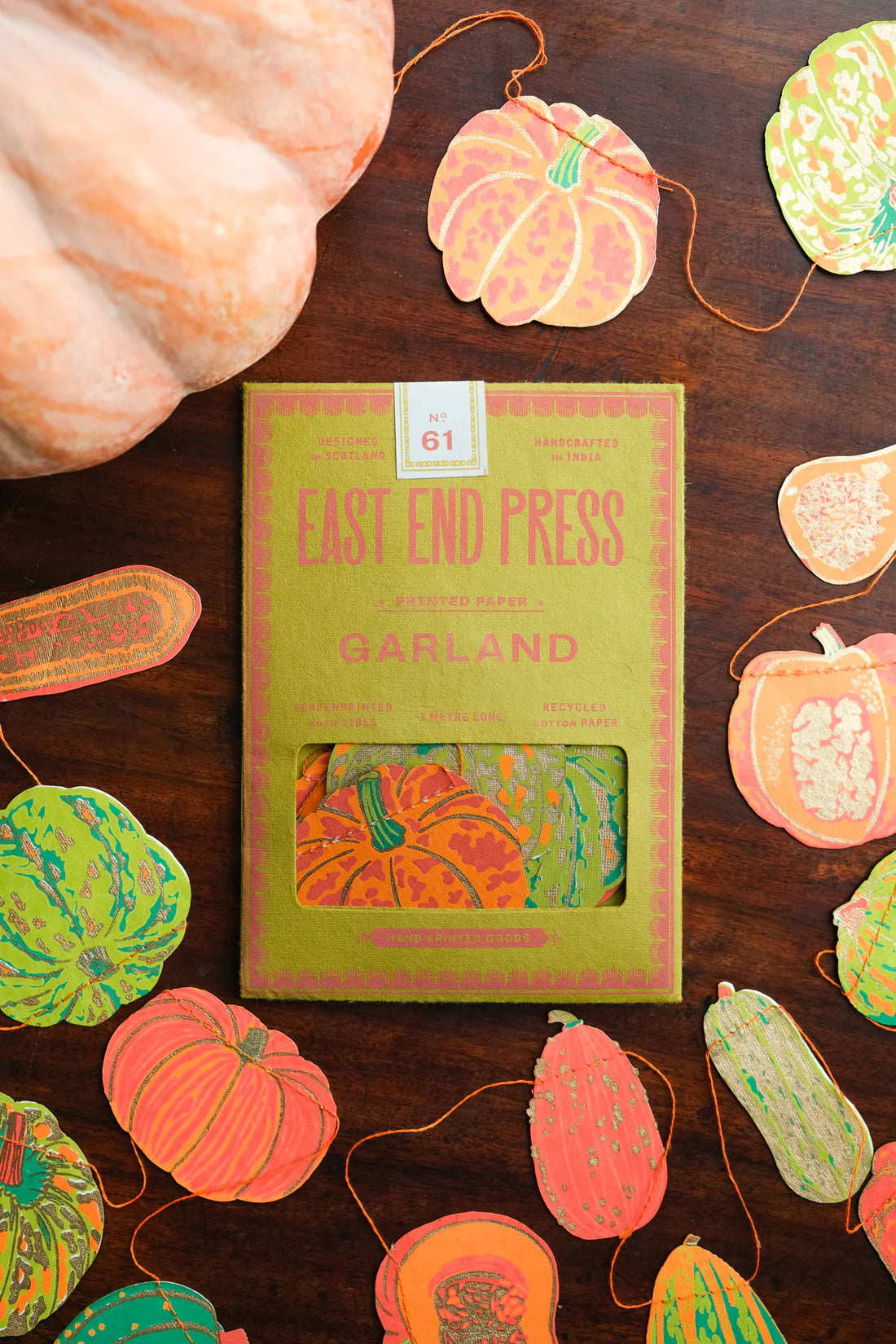 Garlands: Squash Sewn