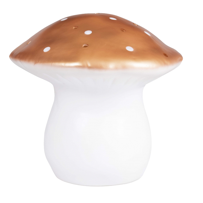 Large Mushroom Lamp - Copper