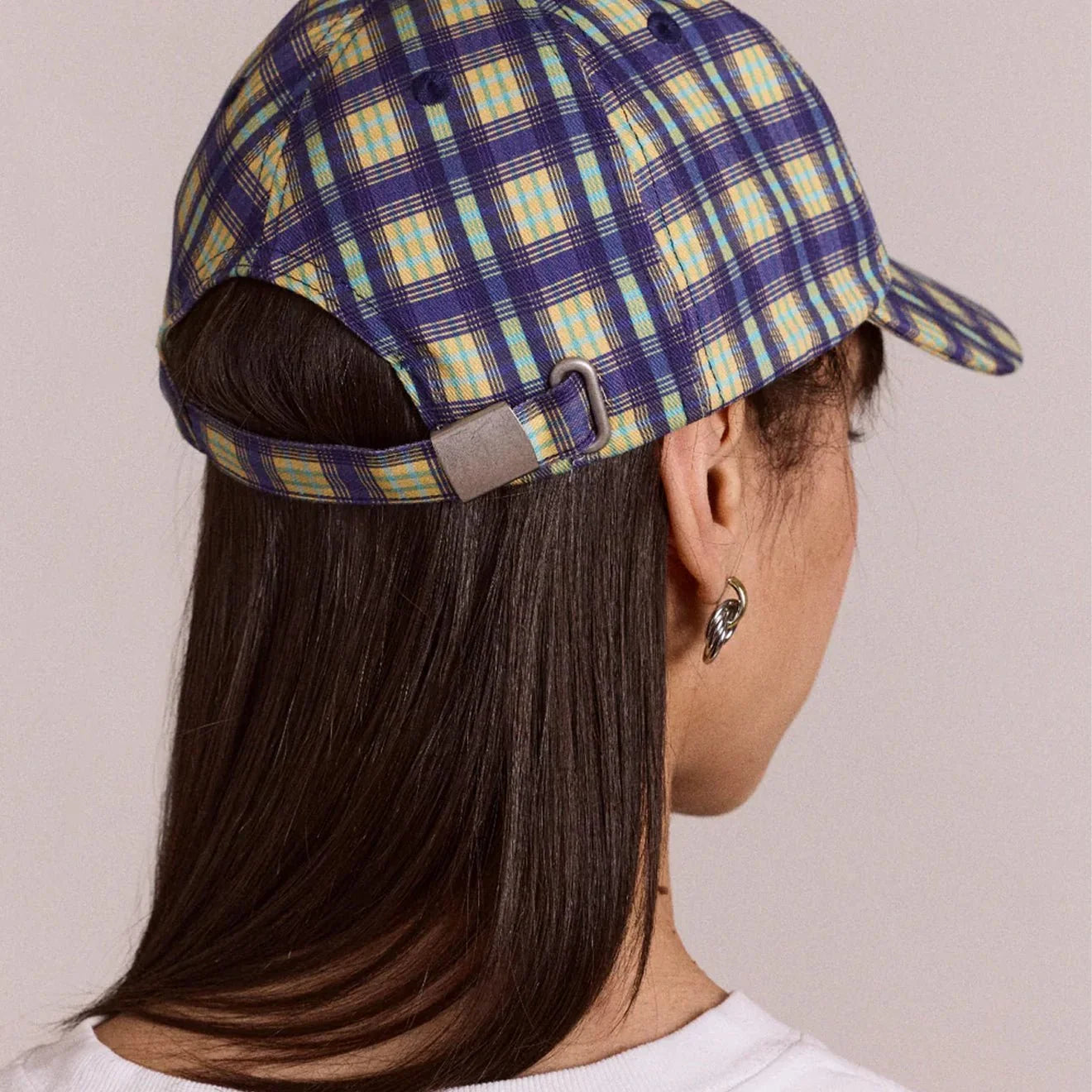 Tomboy Check Cap