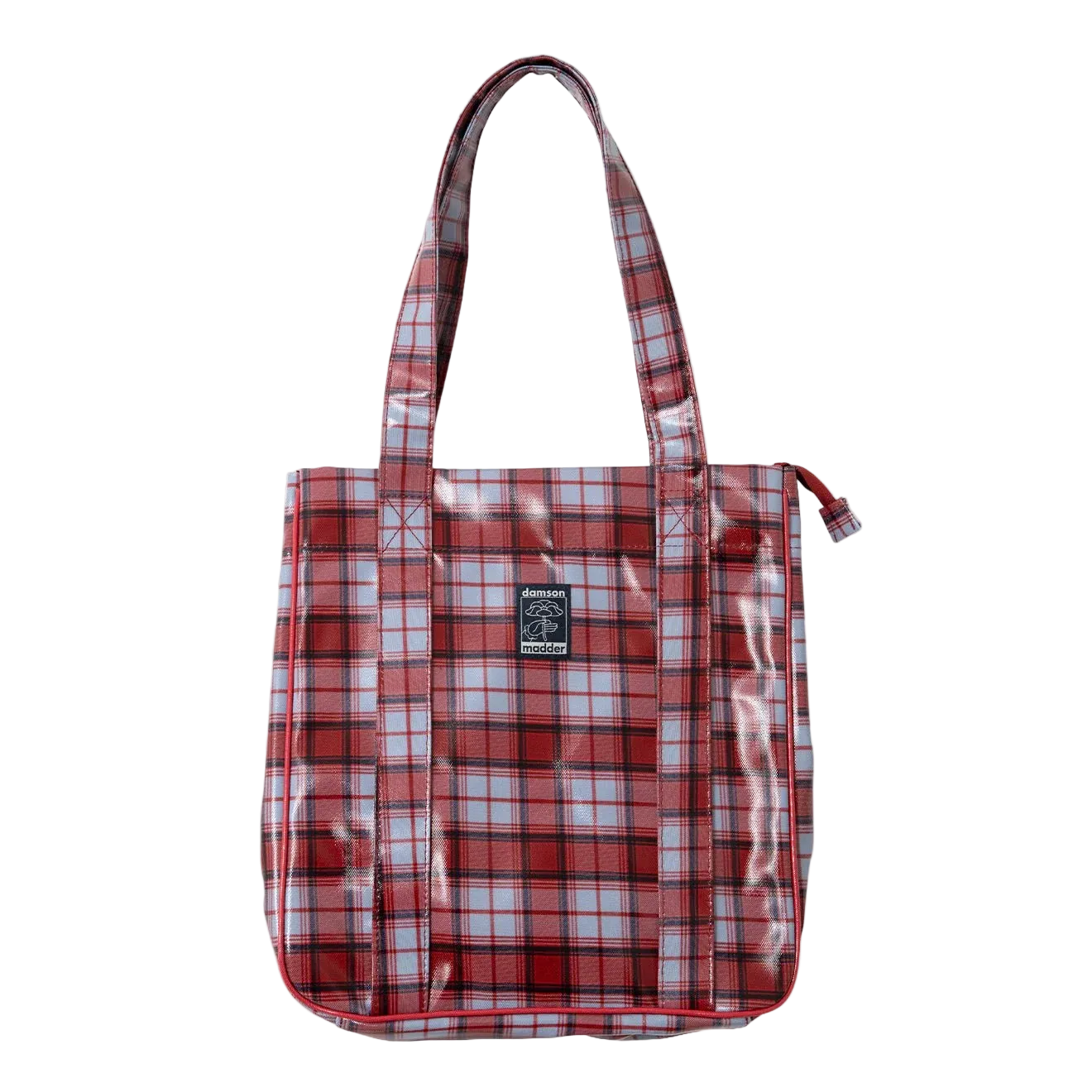 Blue Fog Multi Check Tote