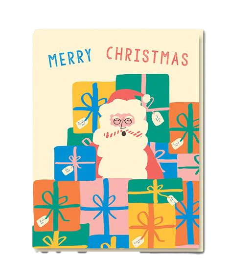 Merry Christmas Santa Cards - Set of 8