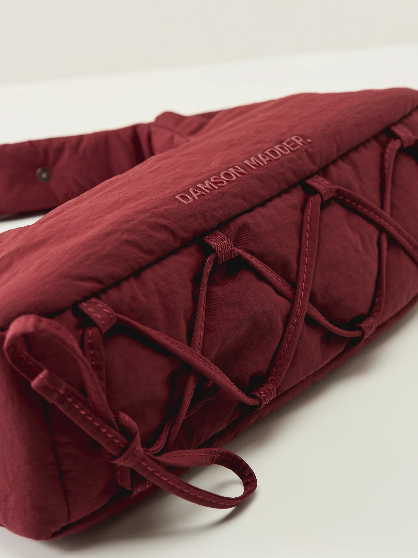 Puffy Saz Bag - Burgundy