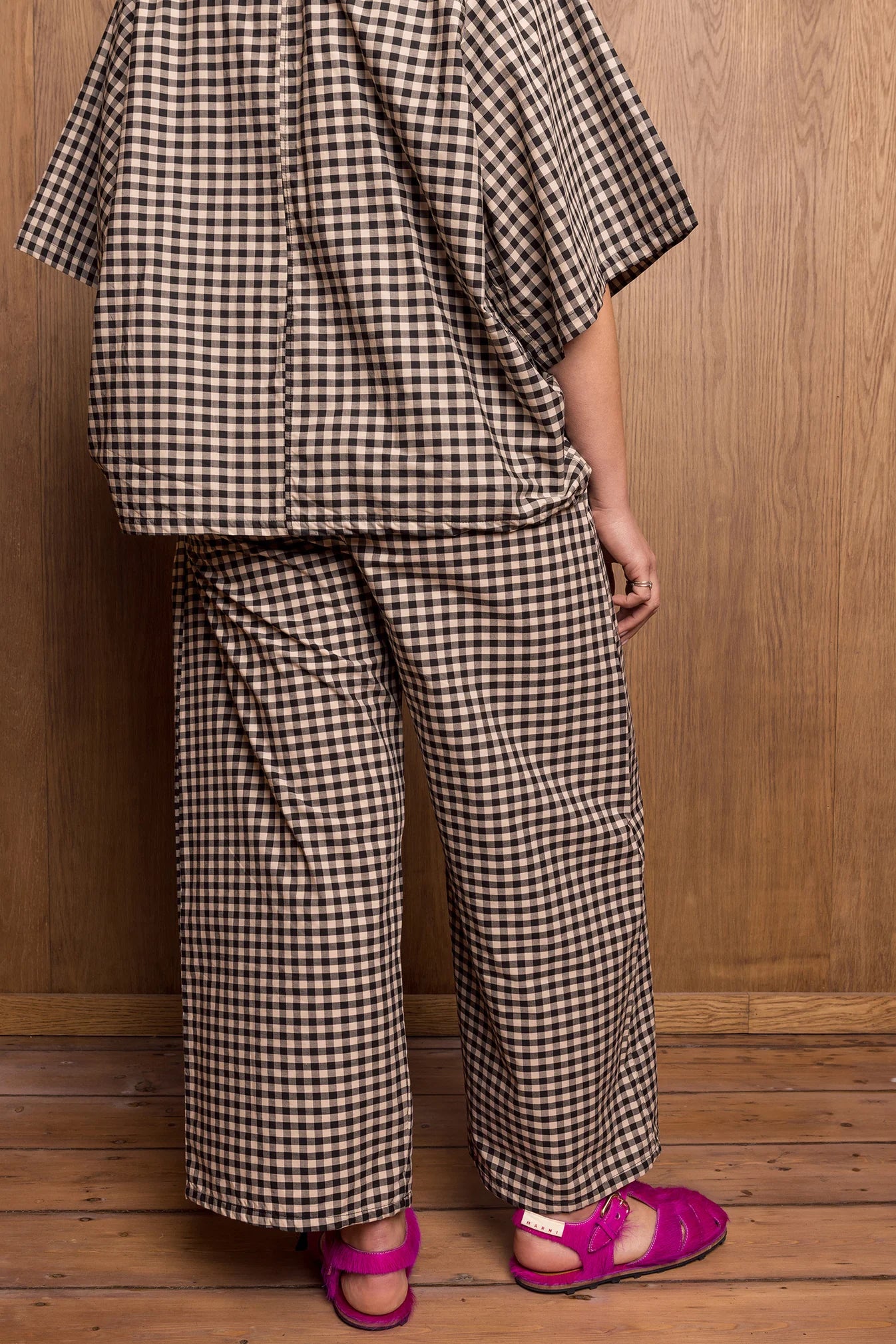 KINCHAKU Trousers - Gingham