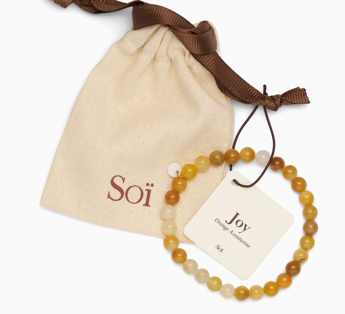 Essential Orange Aventurine Stretch