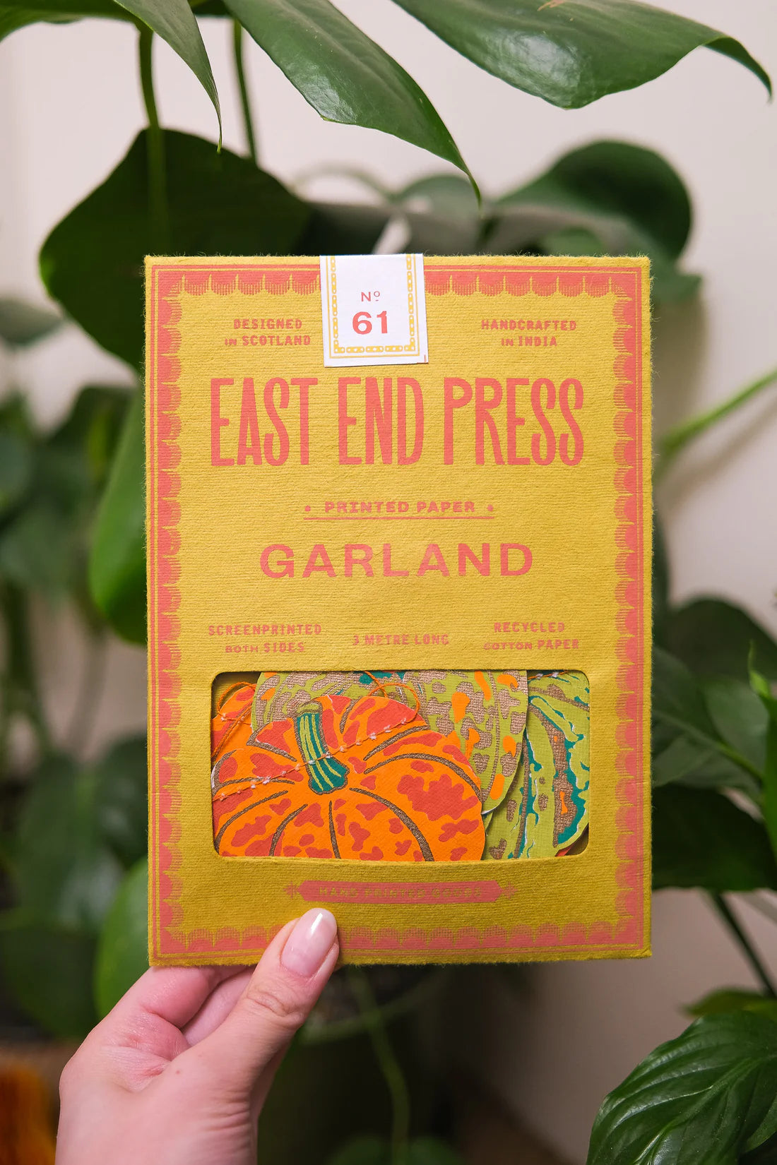 Garlands: Squash Sewn