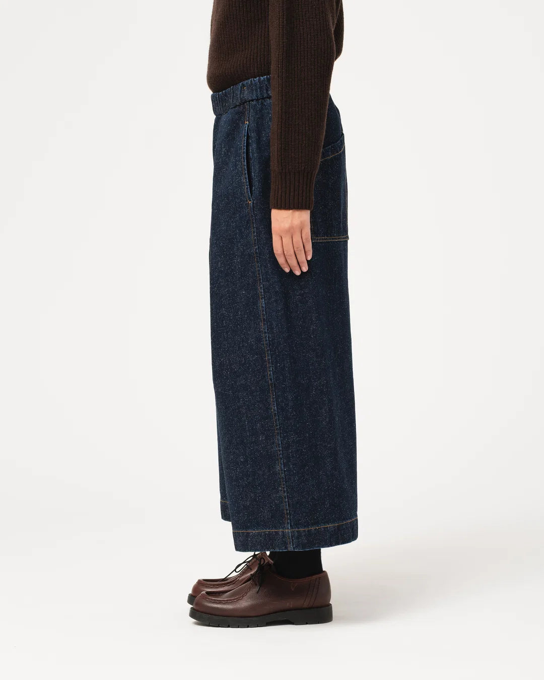 Nirvana Pants Neppy Denim - Indigo