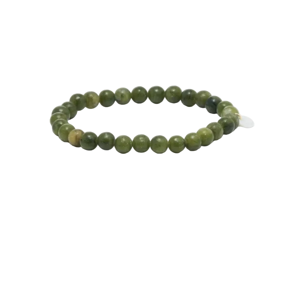 Essential Southern Jade Stretch Bracelet