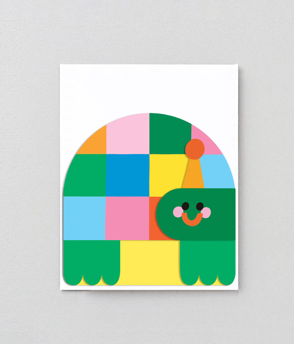 Birthday Tortoises Fold-Out Card
