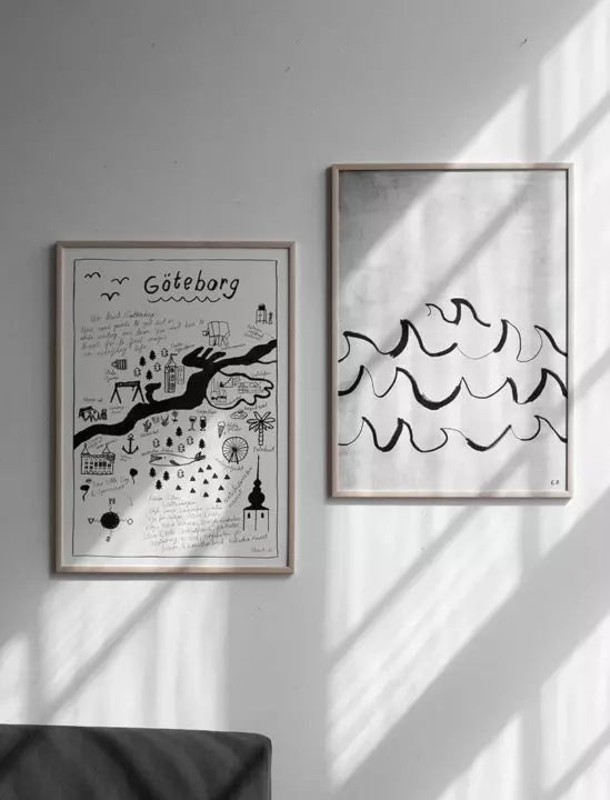 Göteborg Map Poster