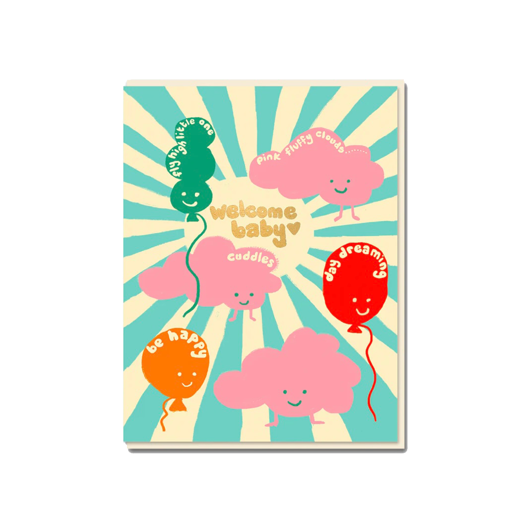 New Baby Cloud Card | Still Life Story