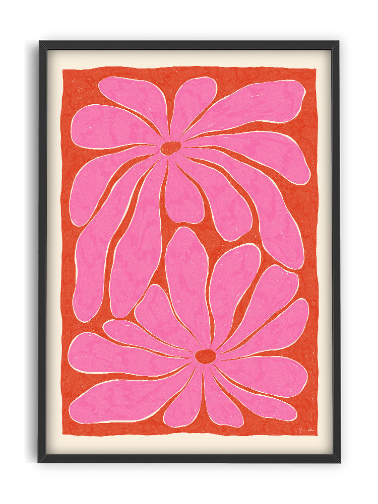 Magnolia Pink Poster