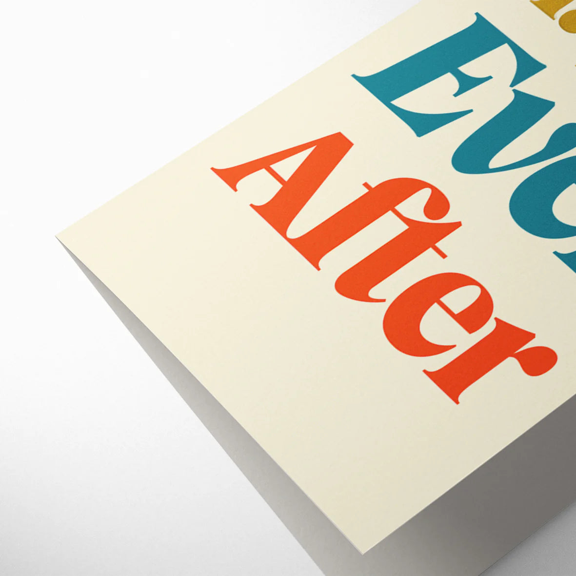 Serif: Happily Ever After Card