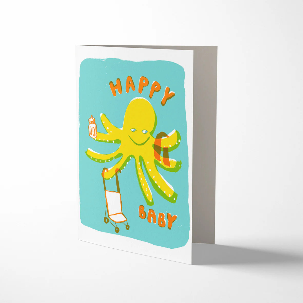 Octopus Baby Card