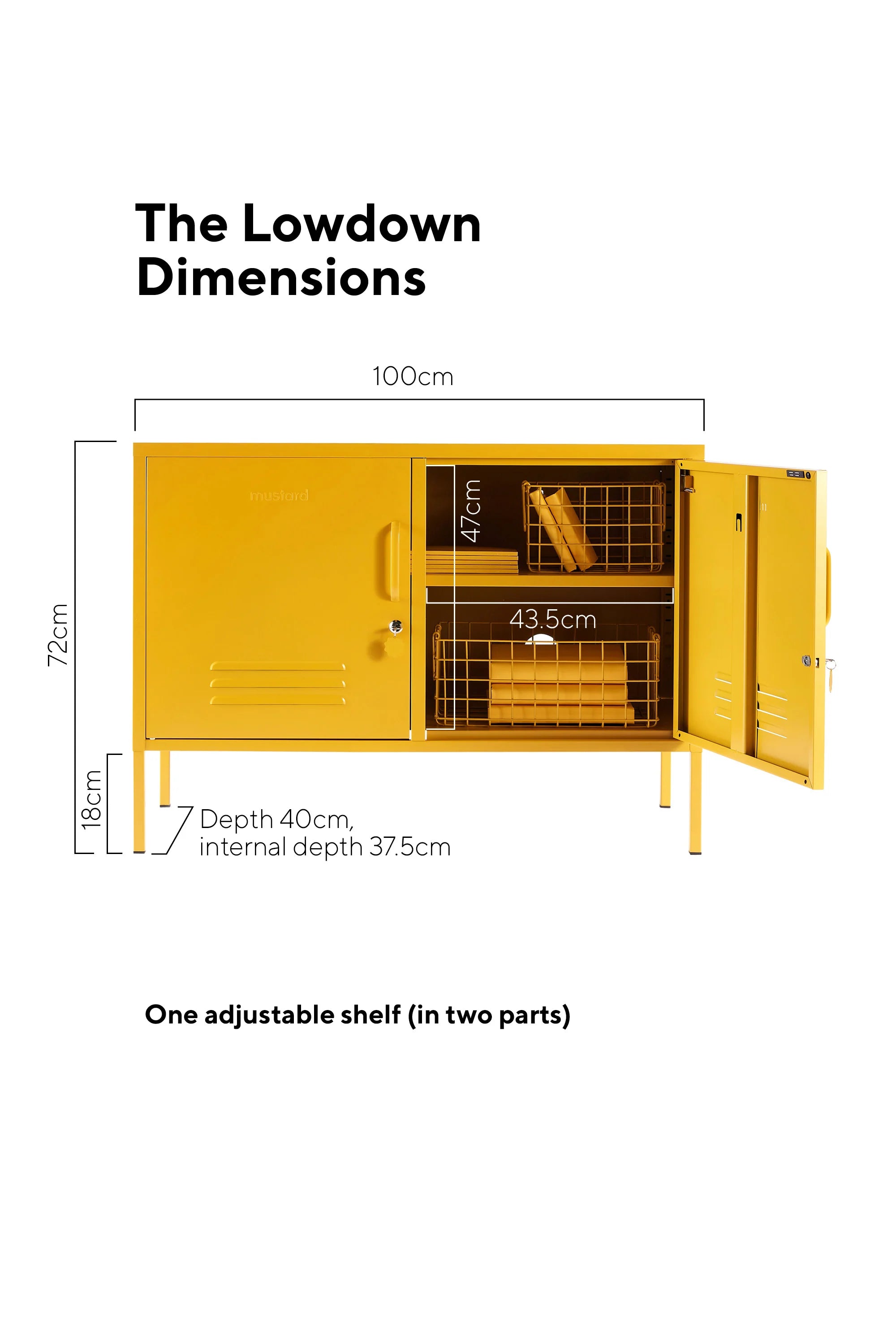 Lowdown Locker - Mustard