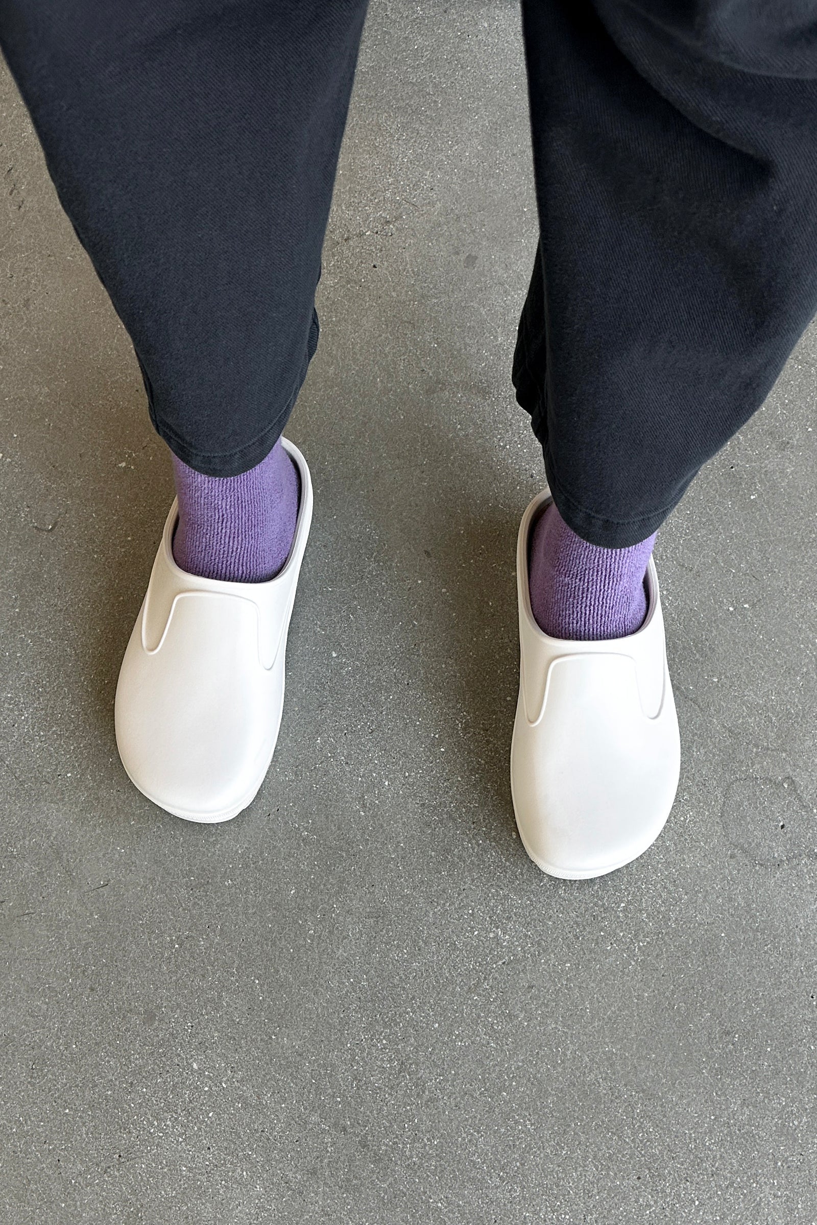 Cloud Socks - Plum