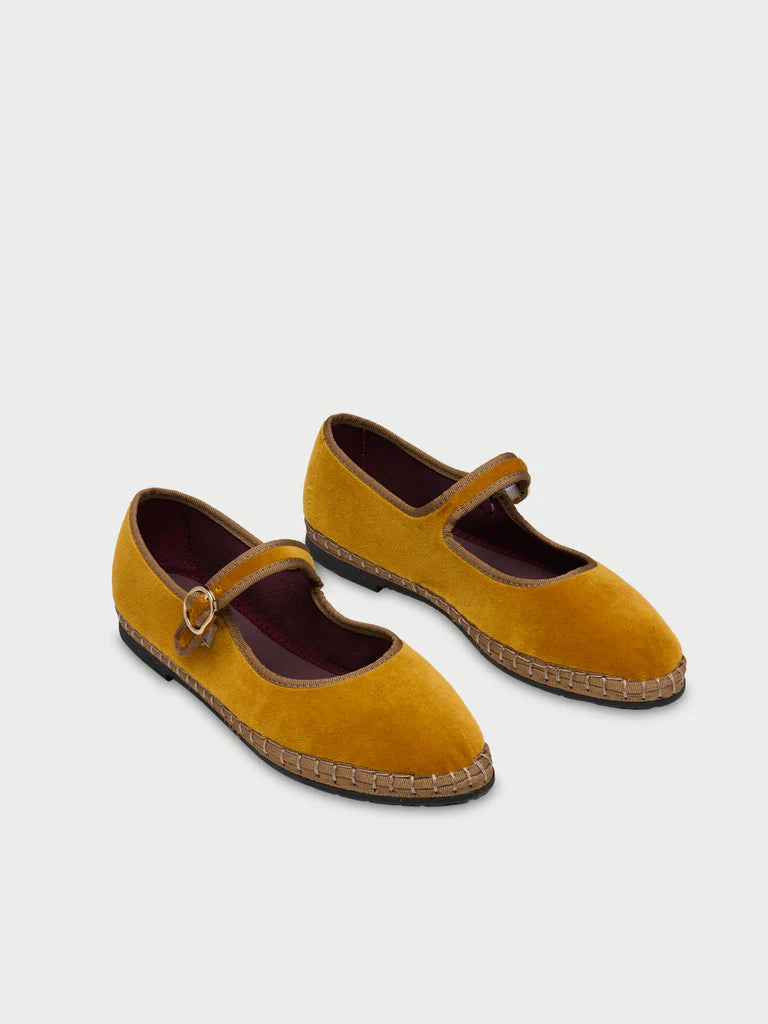 Musset Mary Jane Shoes - Mustard